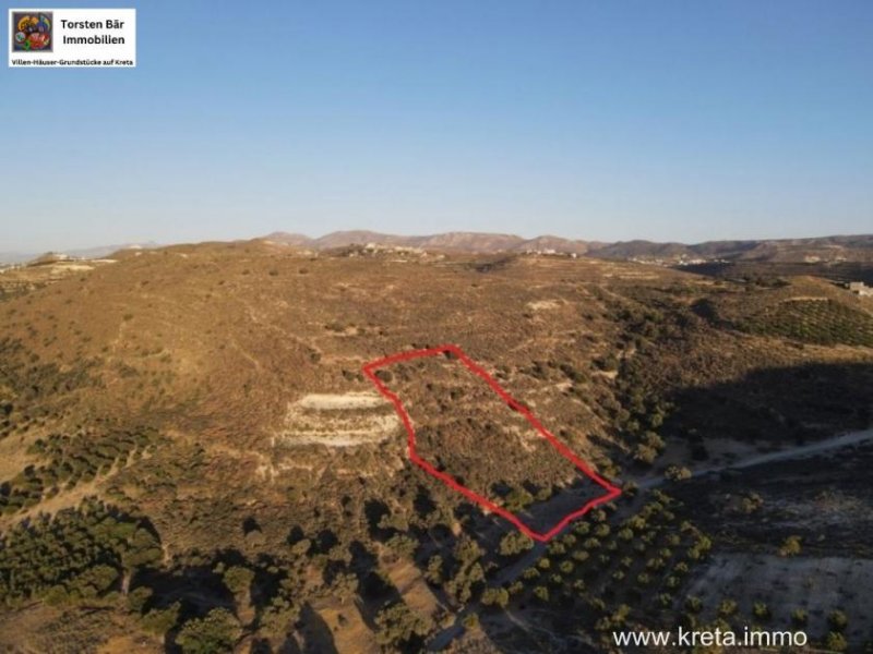 Neo Kalamaki Kreta, Kalamaki Baugrundstück 6.000m² purer kretischer Zauber. Grundstück kaufen